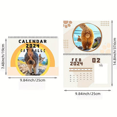 Cat Butt Calendar Funny Cat Calendar Essential For Cat Spoof Cat Egg Egg