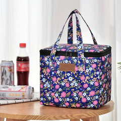 Insulated Large Capacity Lunch Bag Leakproof Waterproof for School Picnic
