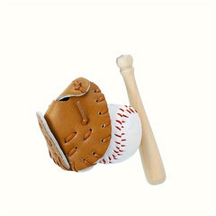 3 Pcs Outdoor Mini Baseball Softball Set - Sports Leisure Supplies