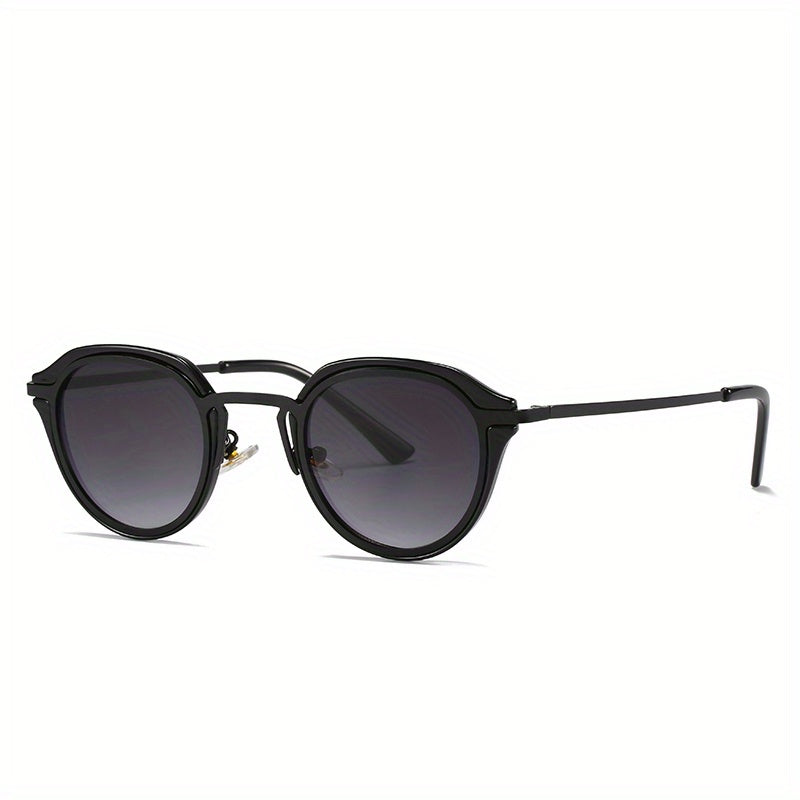 Metal Round Frame Sunglasses UV400