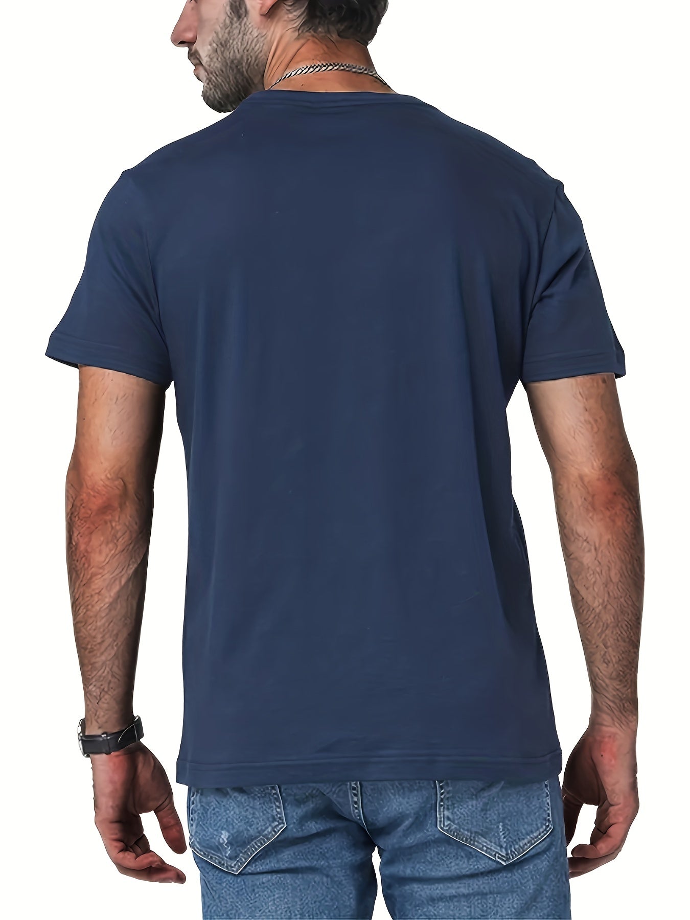 Men's Never Lose Sleep Print T-Shirt Casual Comfy Crew Neck Tee