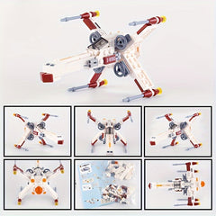 X Wing Fighter Building Kit Toy Gift Sci fi Series Christmas Halloween Ornaments