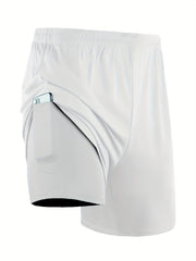 Men's Quick Dry Running Shorts With Pockets