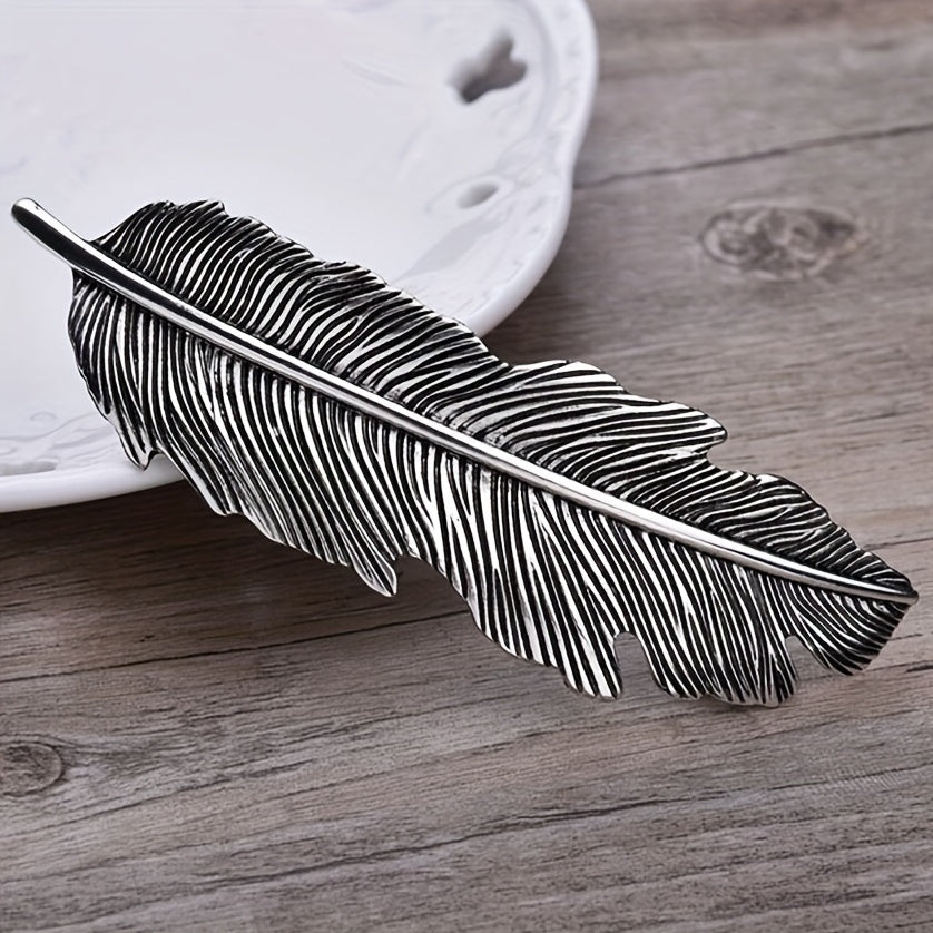 Retro Leaf Hair Clip Vintage Hair Accessories