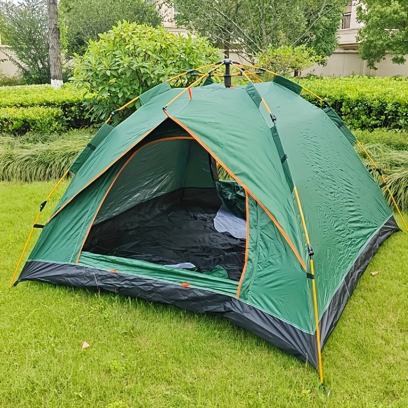 3D Ventilation Double Zipper Tent Quick Opening Rainproof Camping Tent