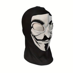 Halloween Dress Up Hat Riding Mask Sweat Absorption Sunscreen Headgear