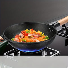 Non Stick Cast Iron Skillet For Gas Stove Top - PFOA Cookware Kitchenware