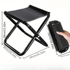 Stainless Steel Folding Stool for Outdoor Adventures