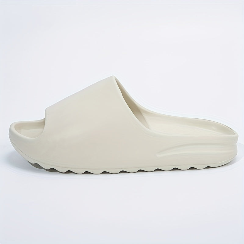 Men's Cloud Slides Pillow Slippers Lightweight Open toe Shoes For Indoor Outdoor
