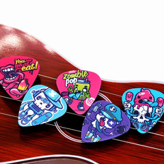 10pcs Mixed Guitar Picks for Electric & Ukulele Players