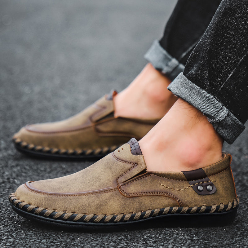 Men's Casual Slip On Loafers Breathable Shoes