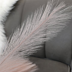 12pcs Boho Faux Pampas Grass Reed Branches for Home Decor and Weddings