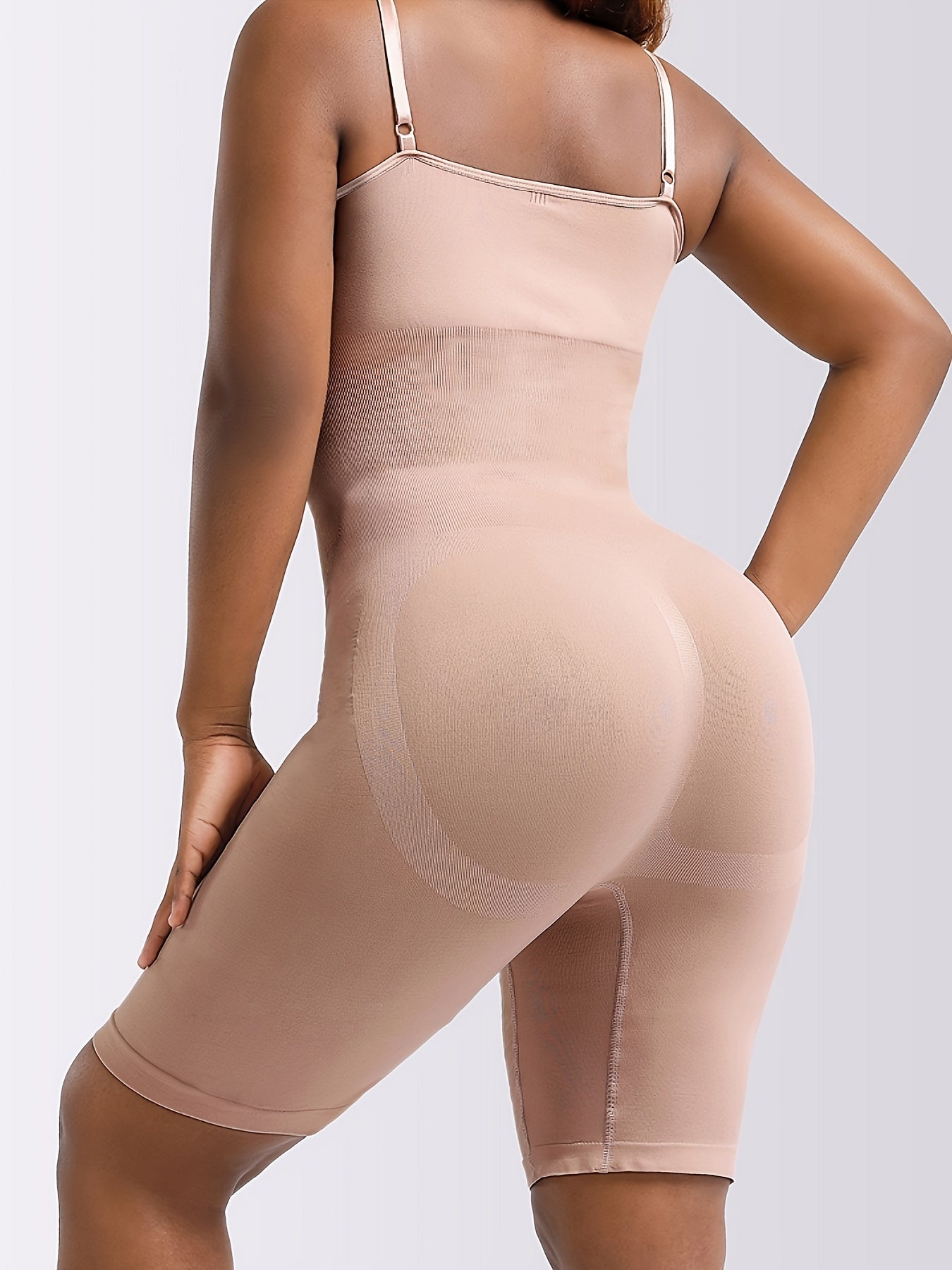 One Piece Training Sport Bodysuit Tummy Control Shapewear Jumpsuit