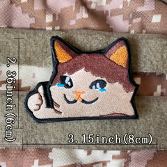 Wild Animal Embroidered Applique Patch Iron On Sew On Patches For Clothes