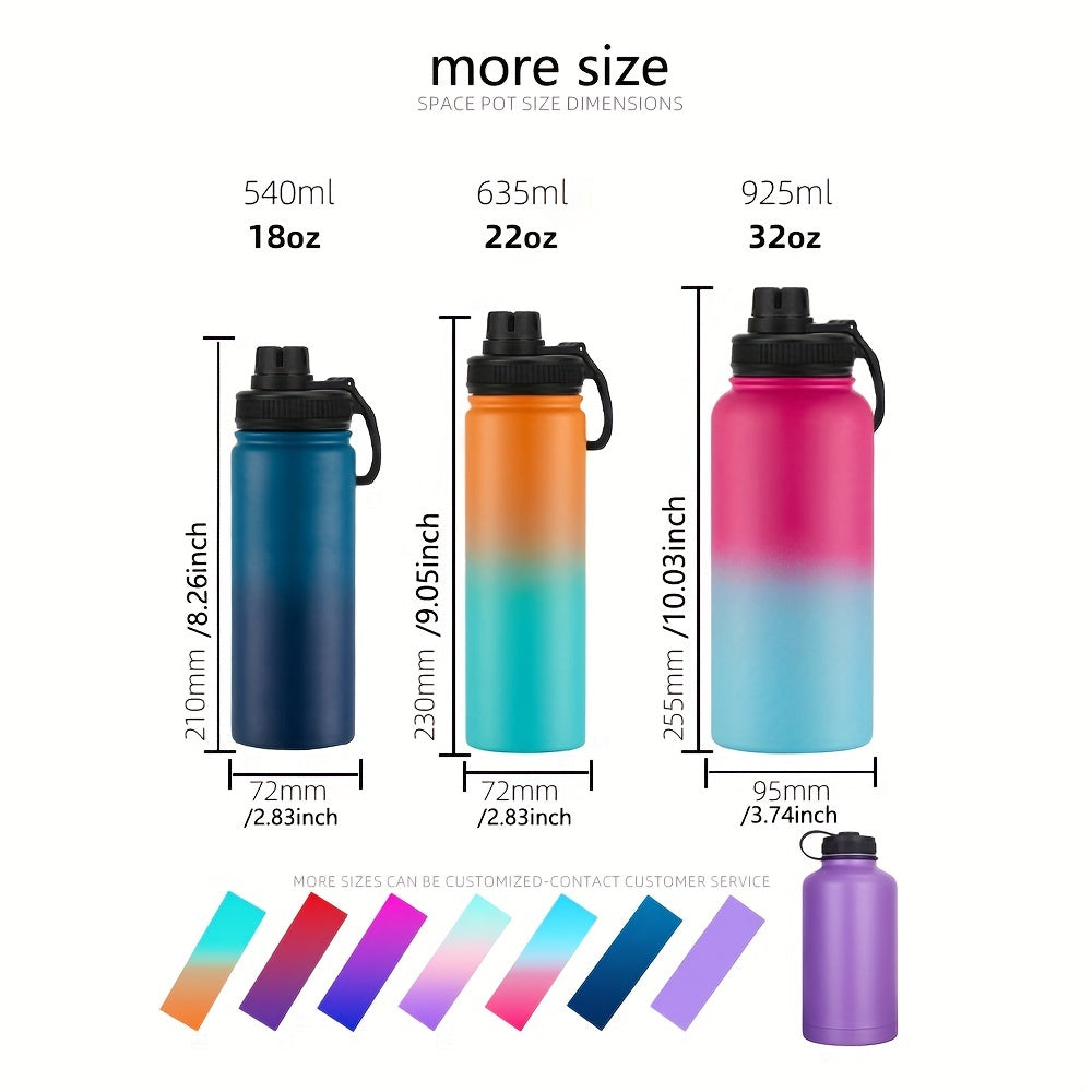 Watersy Insulated Water Bottle With Spout Lid 32oz