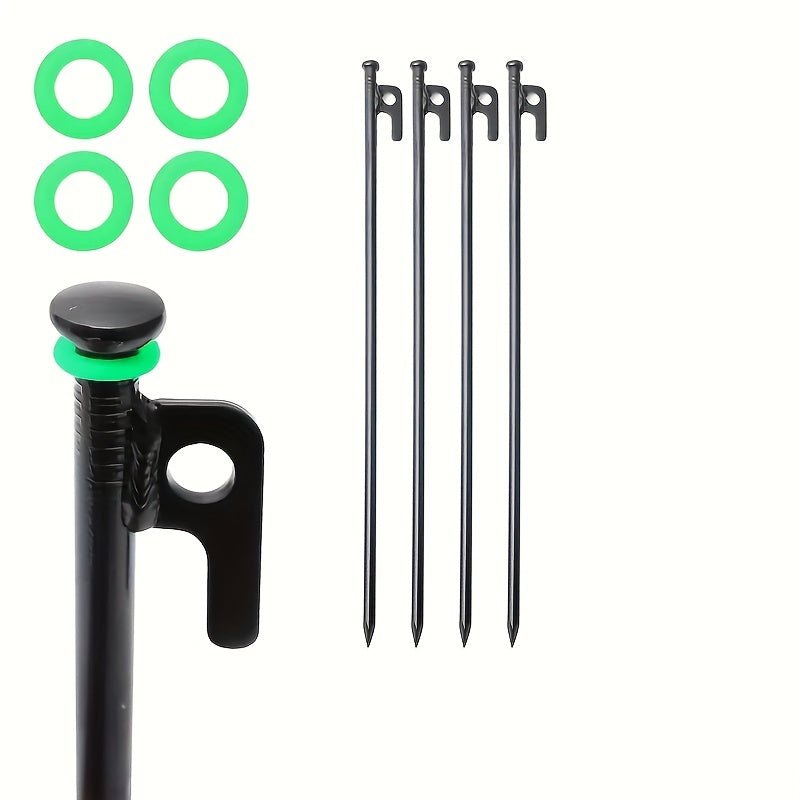 2pcs Camping Ground Nails Steel Ground Nails