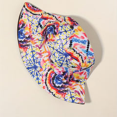 Tie Dye Fisherman Cap Sunscreen Basin Hat