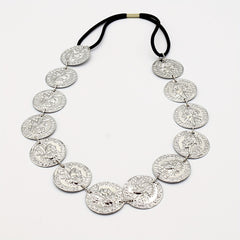 Boho Coin Head Chain Gold Hair Chain Headpieces for Women Girls