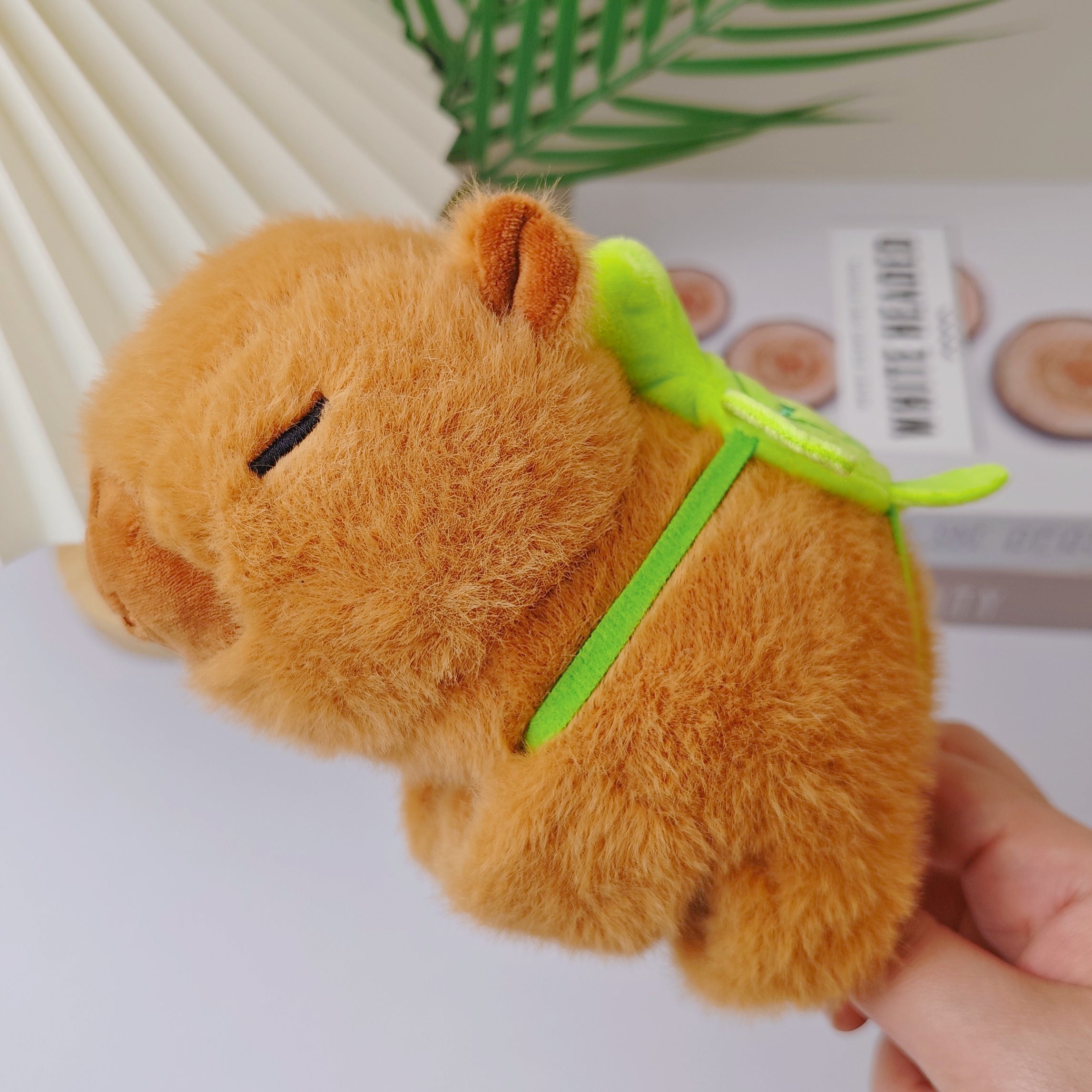 2pcs Capybara Raccoon Wristbands Snap Bands Polyester Fiber Hand Decorations