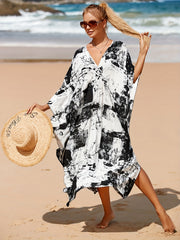  Tie Dye Cover Up Dress