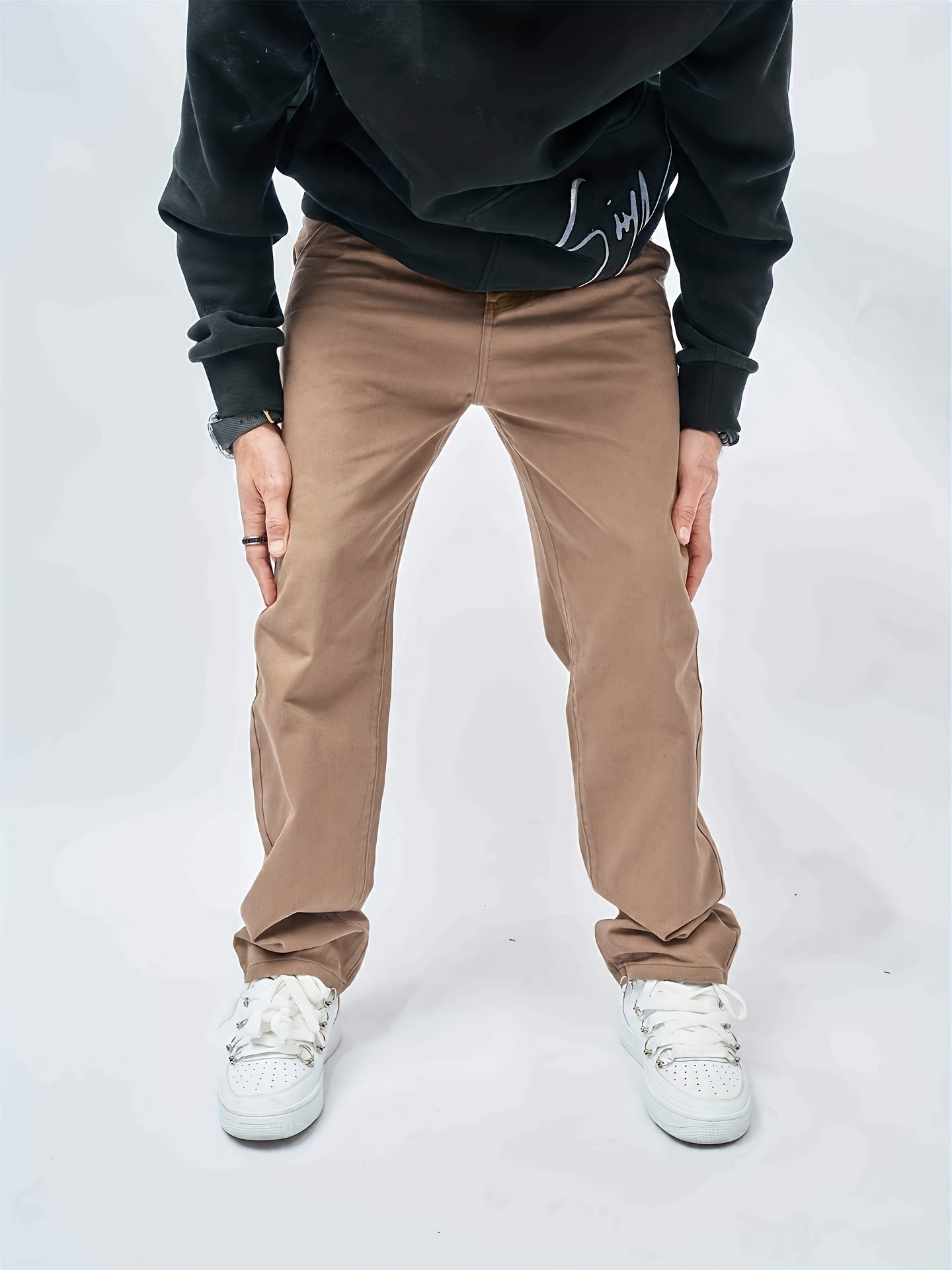 Men's Casual Straight Leg Cotton Jeans