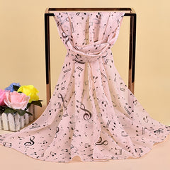 Chiffon Printed Silk Scarf Neckerchief Head Wrap Beach Women Shawl