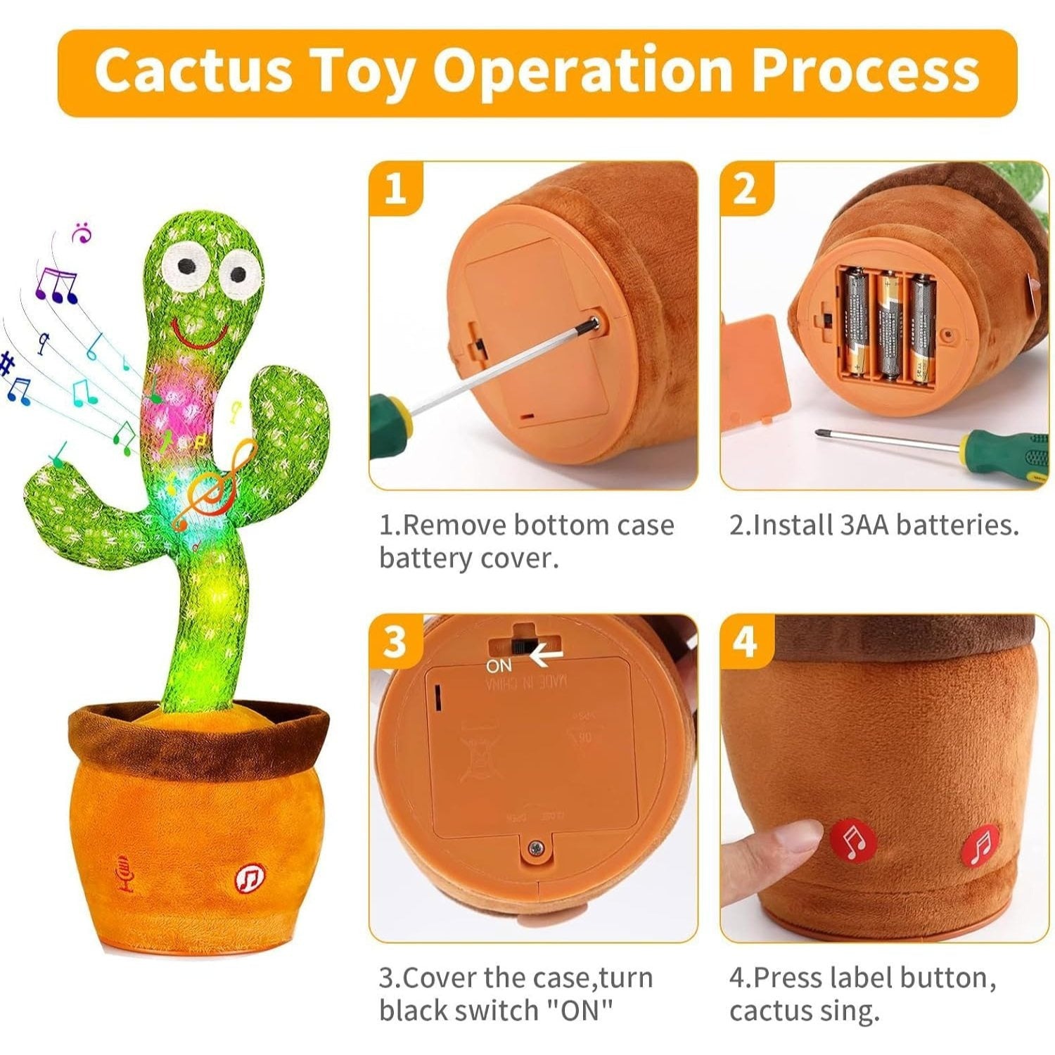 Interactive Plant Toy for Christmas and Birthday