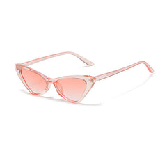 Vintage Cat Eye Sunglasses Ultra Thin Frame For Women