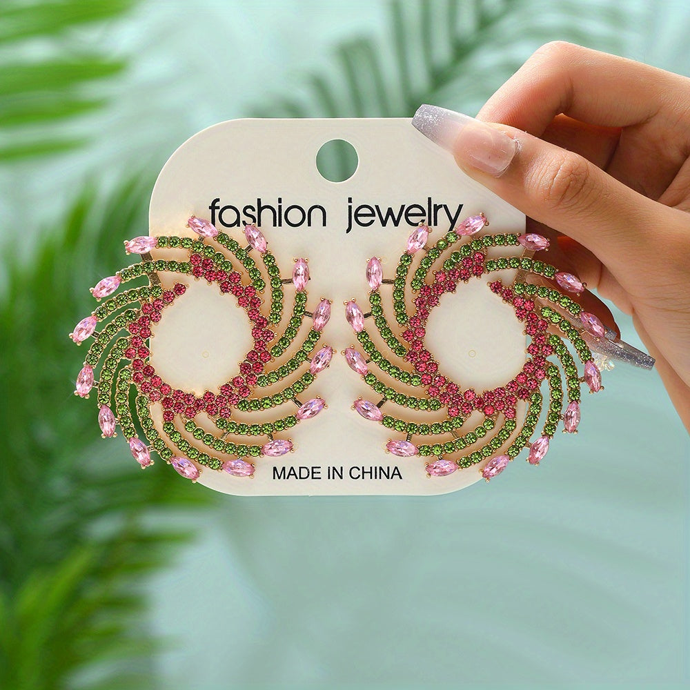 Geometric Shape Personality Earrings Ladies Jewelry Catwalk Accessories