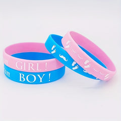 1 Pc Boy Girl Silicone Sports Bracelet