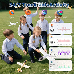 Kids Smart Watch IP68 Waterproof Games Alarm Step Tracker Fitness