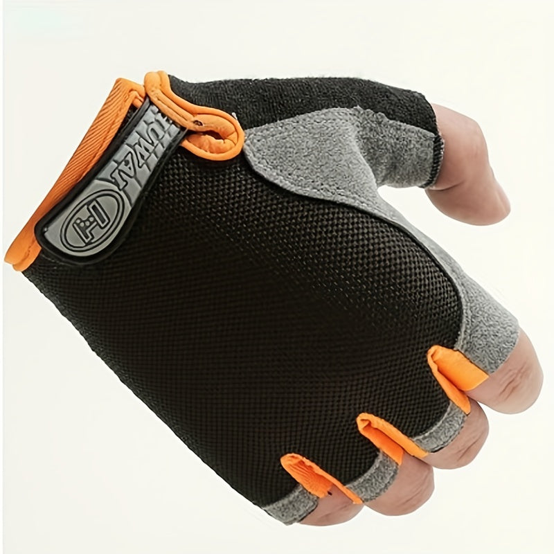 Breathable Anti Skid Workout Gloves For Men And Women