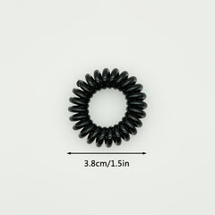 18pcs Tel Cord Hair Tie Elastic Bands Ponytail Holder Headband