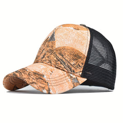 Y2K Block Baseball Cap Hip Hop Snap Back Hat