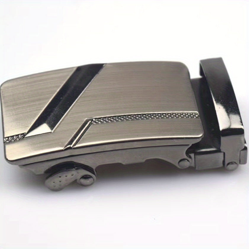 High-end Men's Metal Belt Buckle - Automatic Buckle