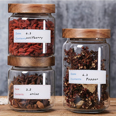 2pcs Removable Freezer Labels 1 X 3 Inch Food Storage Stickers