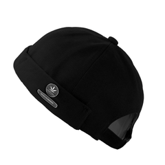 Men's Leaf Letter Beanie Hat