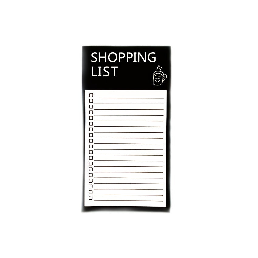 Grocery List Pads Funny Memo Notepad Magnet Refrigerator Notepad With Pen Holder