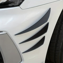 6pcs Carbon Fiber Air Bumper Spoiler - Upgrade Your Car's Aesthetic