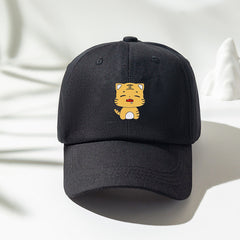 Tiger Print Baseball Cap Cotton Sports Hat Unisex Dad Hats