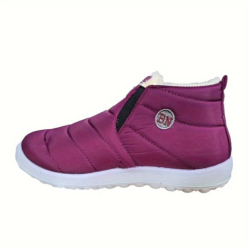 Women's Non slip Snow Shoes Lightweight Winter Ankle Shoes