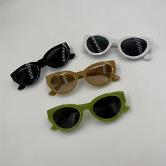 Y2K Cat Eye Sunglasses For Women Men Hiphop Candy Glasses UV400