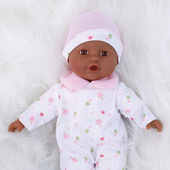 13" Reborn African American Doll Soft Body Realistic Look Boys Girls Birthday
