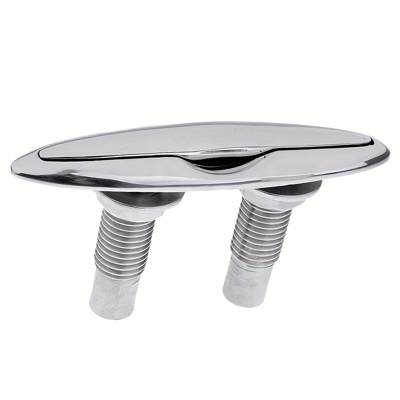 316 Stainless Steel Boat Cleat 12 Pull Up for Anchoring/Mooring