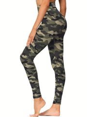 6pc Random Print Yoga Pants Stretch Running Fitness Leggings