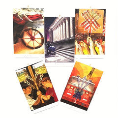 Urban Tarot Card Oracle Deck with QRCode Guidebook