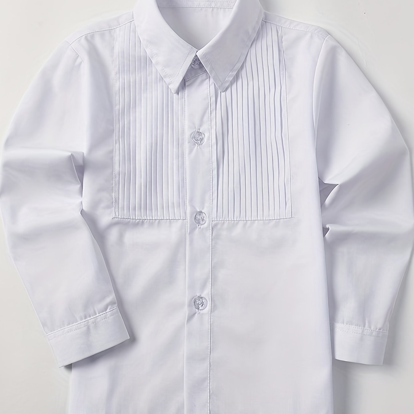 Boys Non Stretch Button Down Dress Shirt