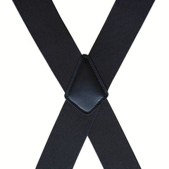 Men's Adjustable Elastic Suspenders with Comfortable Straps