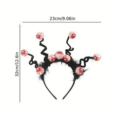 Halloween Eyeball Hair Band Horror Headband For Party Performance