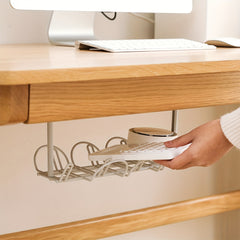 Cable Management Basket for Desk Power Cords